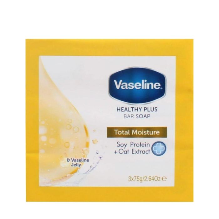 Vaseline Total Moisture Soap Bars 3 x 75g