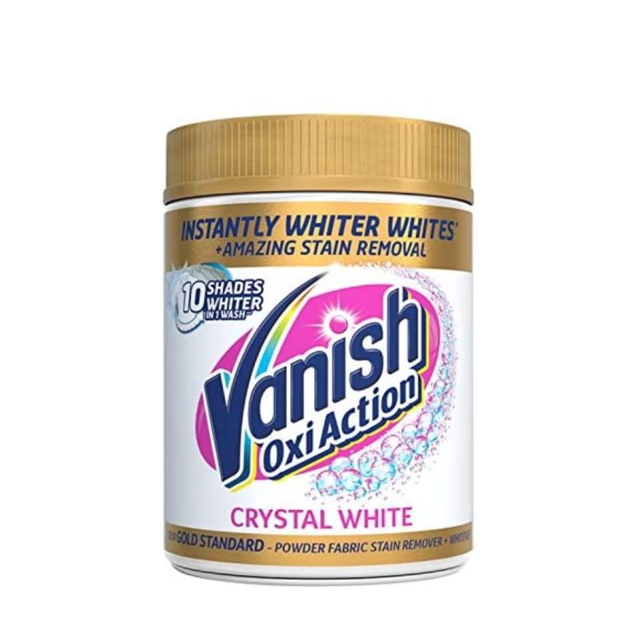 Vanish Fabric Stain Remover Gold Oxi Action Crystal Whites 470g