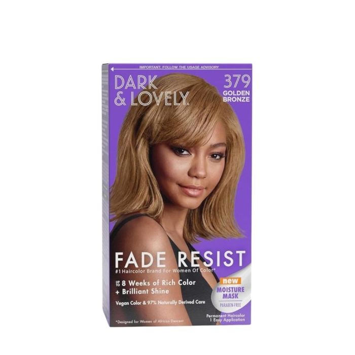 Dark & Lovely 379 Golden Bronze Hair Color