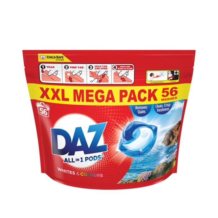 Daz All-in-1 Washing Capsules 56 Washes