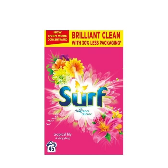 Surf Tropical Lily & Ylang-Ylang Laundry Powder 45 Washes 2.25KG