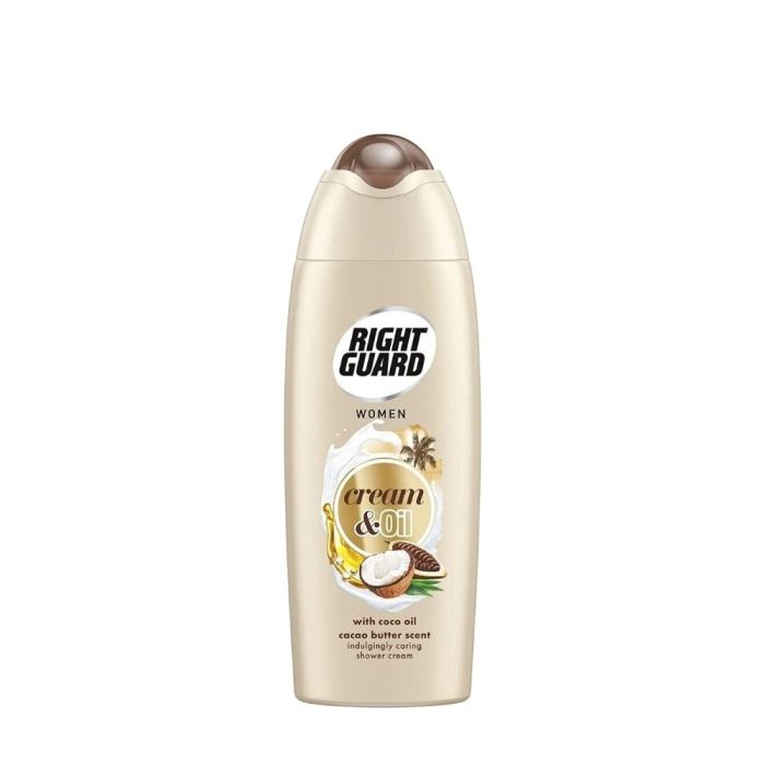 Right Guard Shower Women Cream + Oil Cacao Butter 250ml