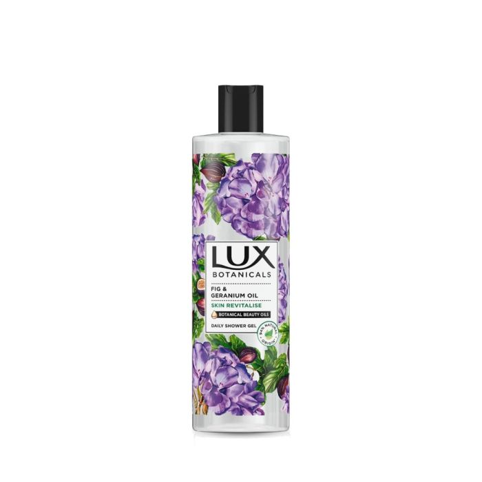 Lux Botanicals Fig & Geranium Oil Purifying Shower Gel 500ml