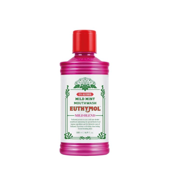 Euthymol Mild Mint Mouthwash 500ml
