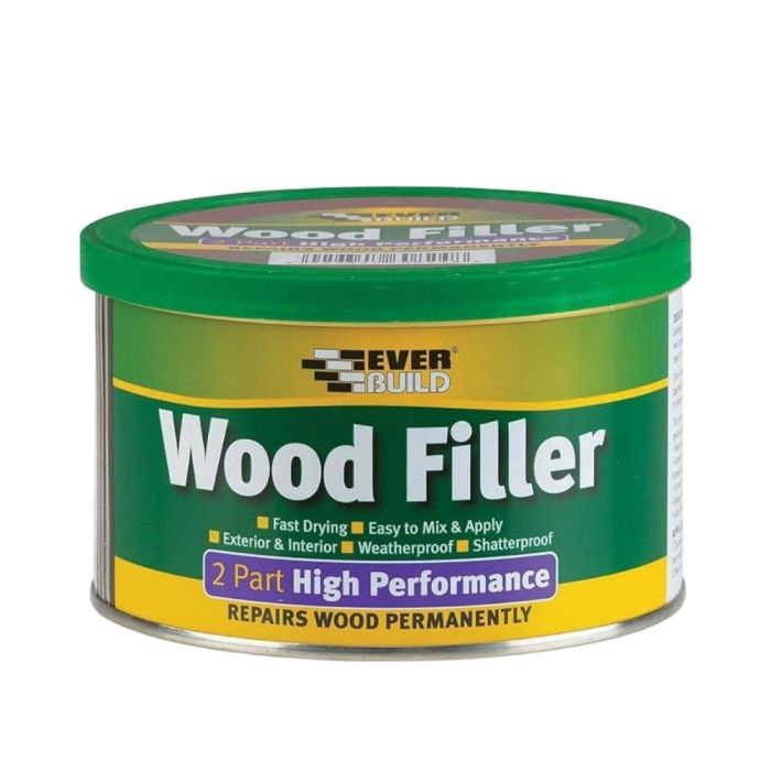 Everbuild 2-Part High Performance Wood Filler White 500 g
