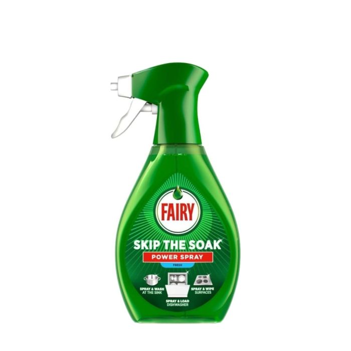 Fairy Skip The Soak Power Spray Fresh Dishwasher Cleaner 500ml