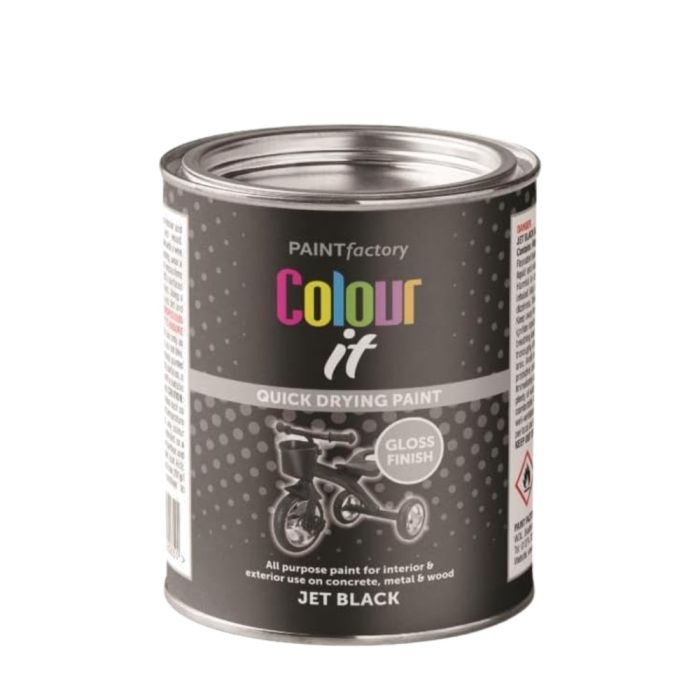 Paint Factory Colour IT Gloss Jet Black 300 ML