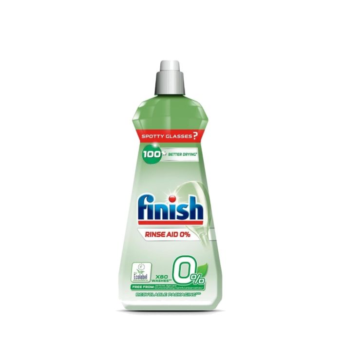 Finish Rinse Aid 0% Dishwasher 400ML