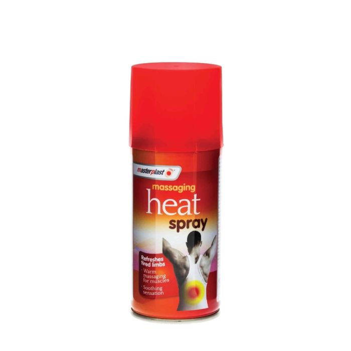 Masterplast Massaging Heat Spray 125ml for Muscle and Joint Pain Relief