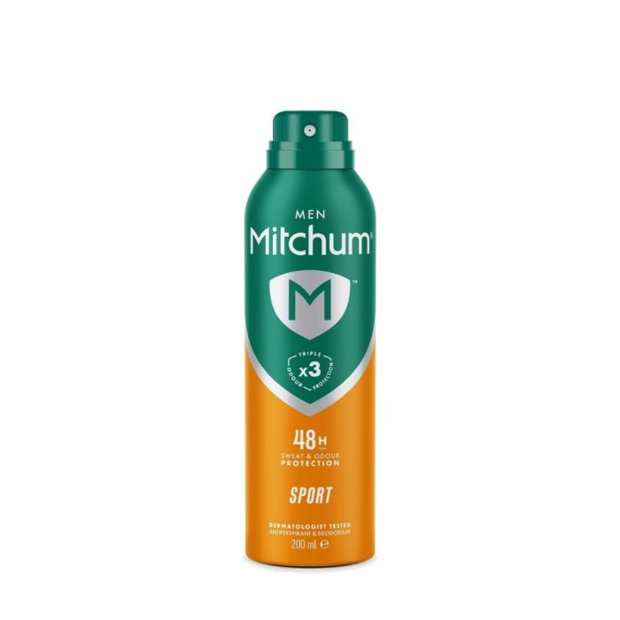 Mitchum Men Sport 48HR Triple Odor Defense Spray Deodorant 200ml