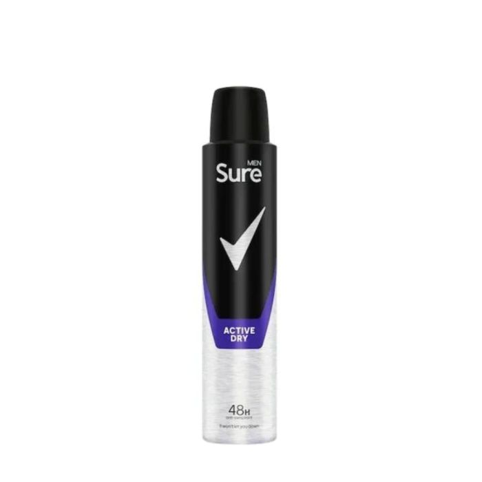 Sure Men Active Dry Antiperspirant Deodorant 200ml
