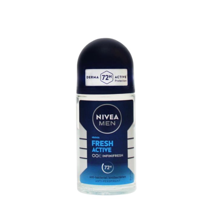 Nivea Men 72h Fresh Active Infinifresh Roll On Deodorant 50ml
