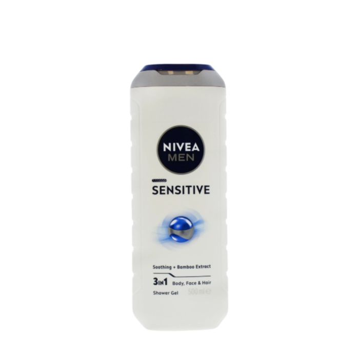 Nivea Men Sensitive 3-in-1 Shower Gel 500ml