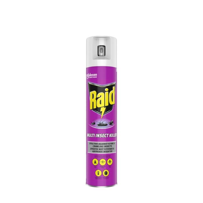 Raid Multi-Insect Killing Aerosol Spray 300ml