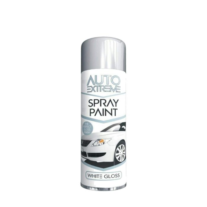 Rapide Auto Extreme All Purpose Spray Paint Can White 250ml
