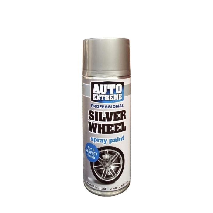Rapide Auto Extreme Spray Paint Silver Wheel 400ml