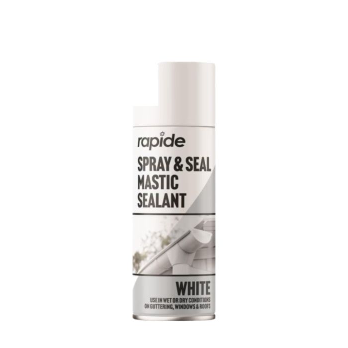 Rapide Spray & Seal Leak Fix Stop Sealant Instant Waterproof White 300ml