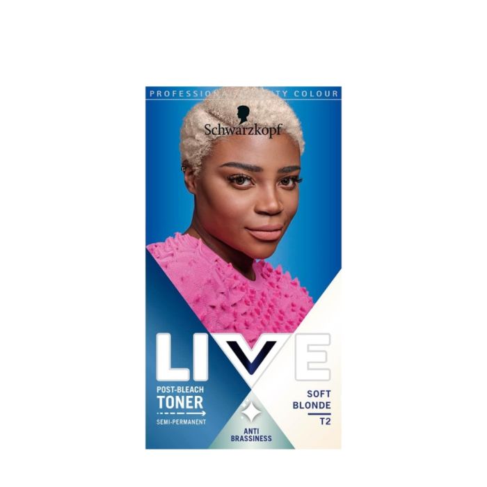 Schwarzkopf Live T2 Soft Blonde Toner Anti Brass Semi Permanent
