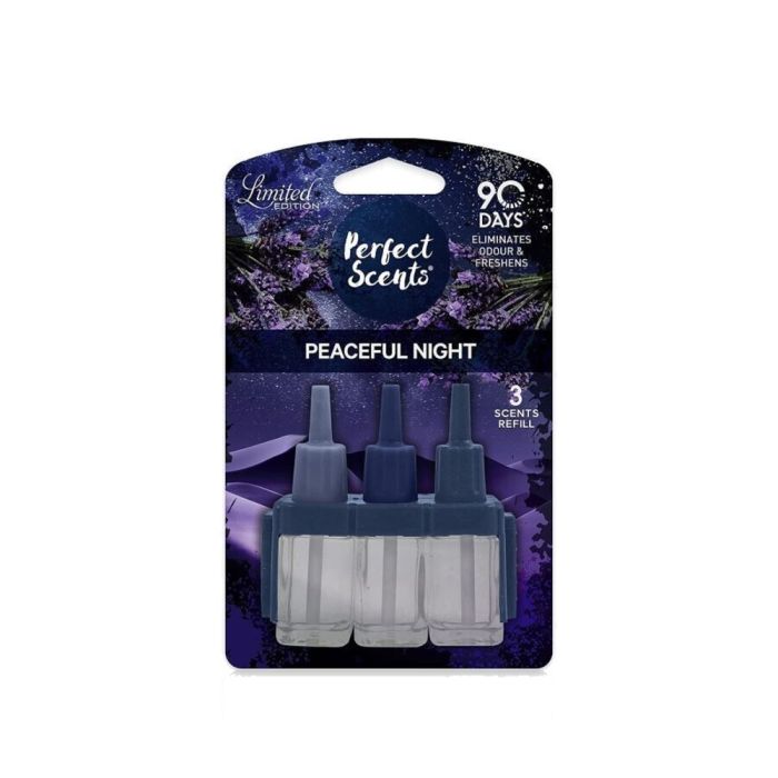 Perfect Scents 3 Scents Air Freshener Refill Peaceful Night 20ml