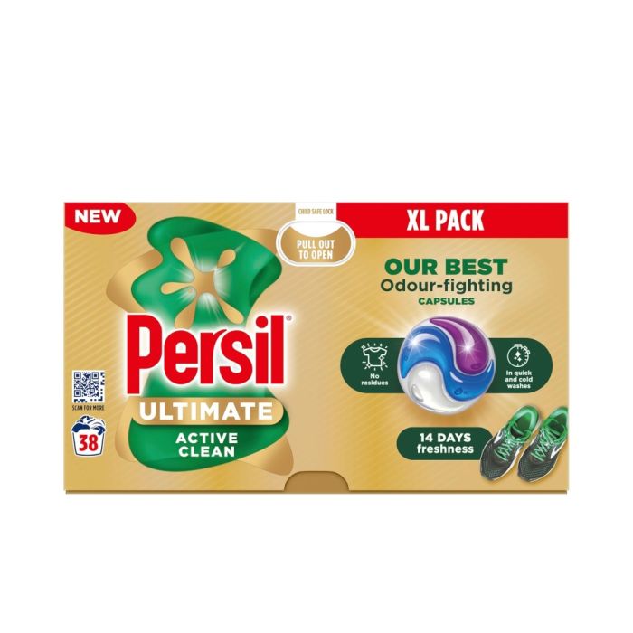Persil Ultimate Active Clean Washing Capsules 38 washes