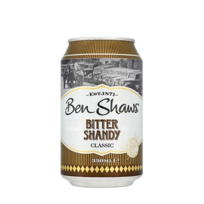 Ben Shaws Bitter Shandy Classic Sparkling Soft Drink 330ml