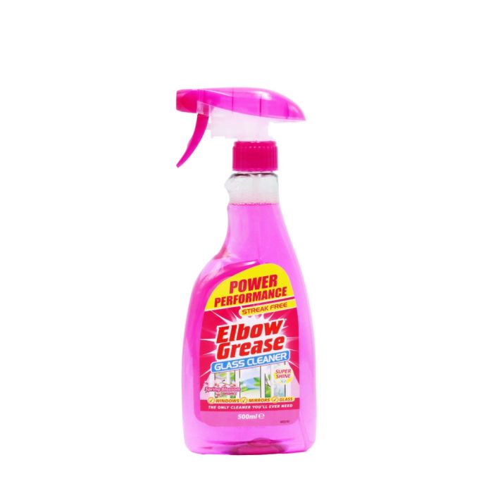 Elbow Grease Pink Glass Cleaner 500ml