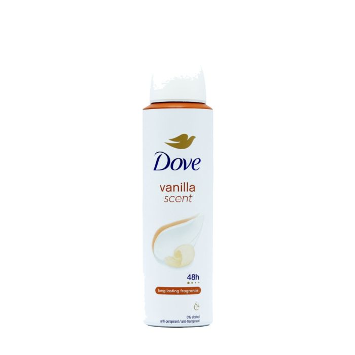Dove Vanilla Scent Deodorant Spray 150ml