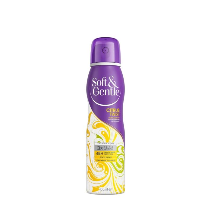 Soft & Gentle Citrus Twist Anti-Perspirant Spray 150ml