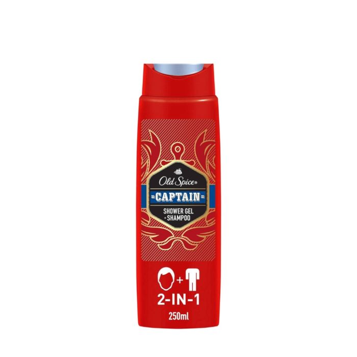 Old Spice Captain 2-in-1 Shower Gel 250ml