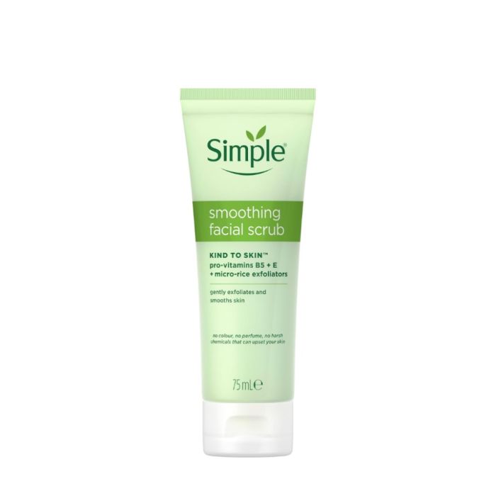 Simple Kind To Skin Smoothing Facial Scrub 75ml