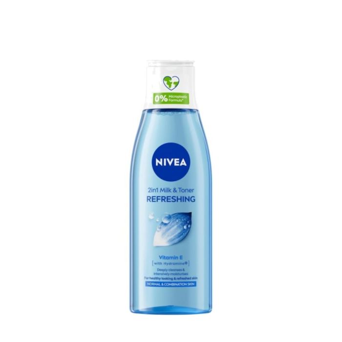 Nivea 2-in-1 Refreshing Milk & Toner 200ml