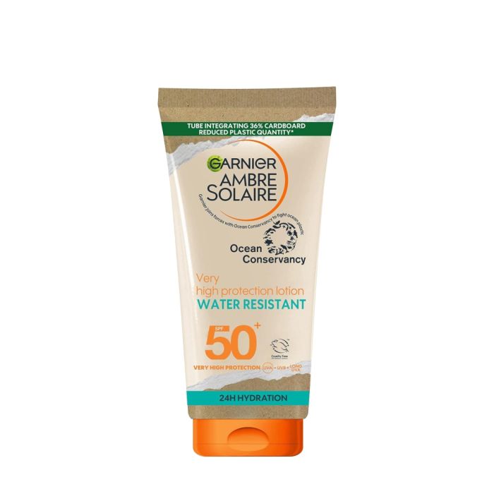 Garnier Ambre Solaire Water Resistant High Protection Sunscreen Lotion SPF50 175ml