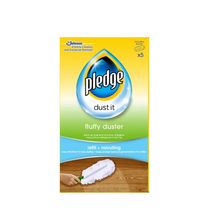 Pledge Fluffy Duster Refills 5 Pack