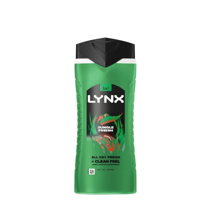 Lynx Jungle Fresh 3-In-1 Shower Gel 500ml