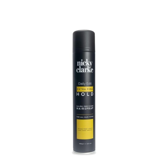 Nicky Clarke Daily Edit Extra Firm Hold Hairspray 400ml