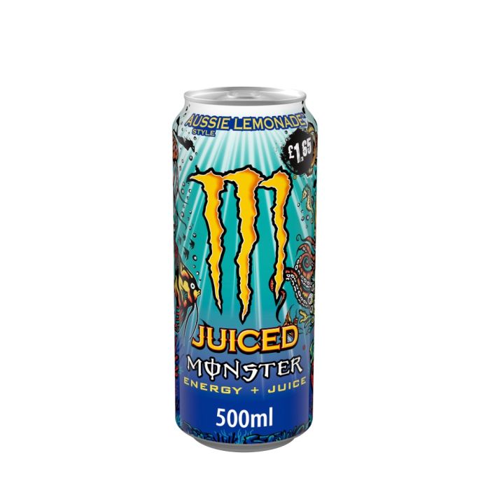 Monster Aussie Lemonade Juiced Energy Drink 500ml