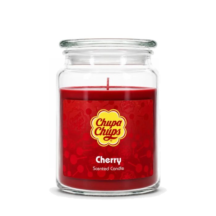 Chupa Chups Cherry Scented Jar Candle 510g