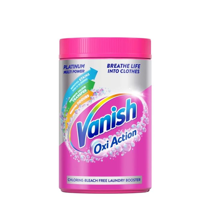 Vanish Oxi Action Platinum Laundry Booster Powder 1.57kg