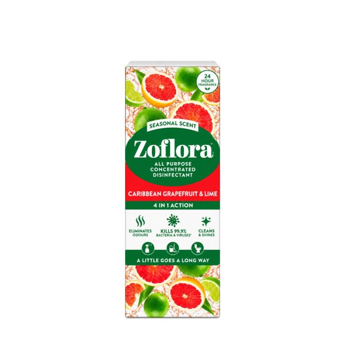 Zoflora Caribbean Grapefruit & Lime Concentrated Disinfectant 500ml