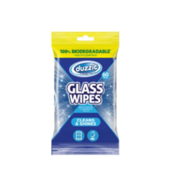 Duzzit Glass Wipes 50 wipes