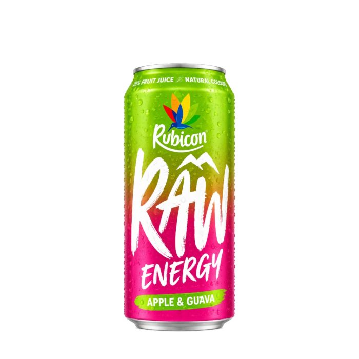 Rubicon Raw Apple & Guava Energy Drink 500ml