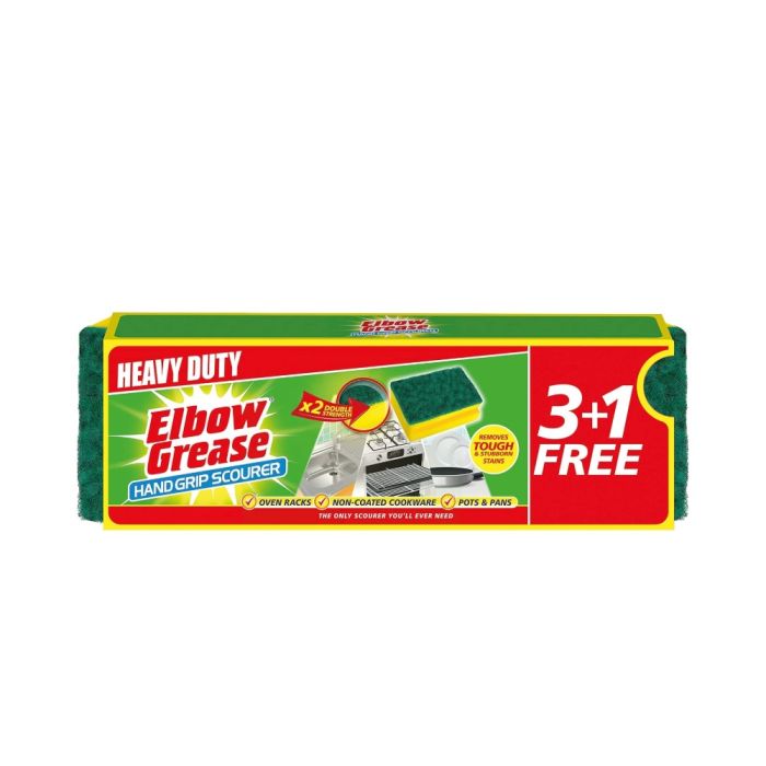 Elbow Grease Handgrip Scourers 4 Count