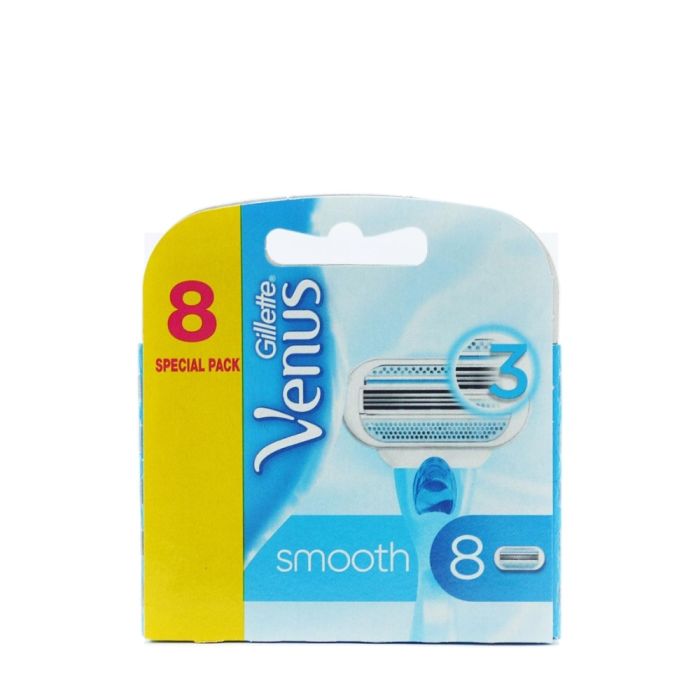 Gillette Venus Smooth Razor Blades for Women 8 Refills Pack