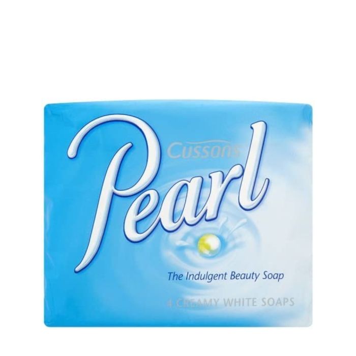 Cussons Pearl The Indulgent Beauty 4 Creamy White Soaps 90g
