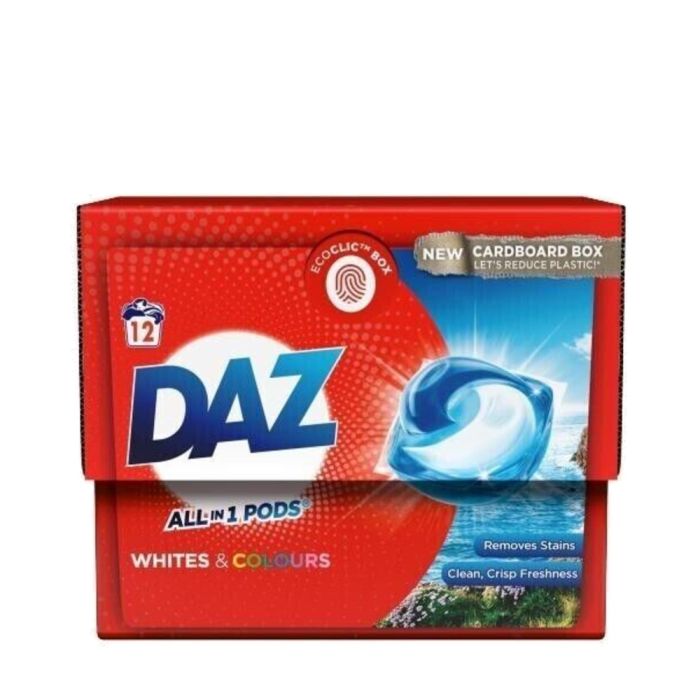 Daz All-in-1 Pods Laundry Detergent 12 washes