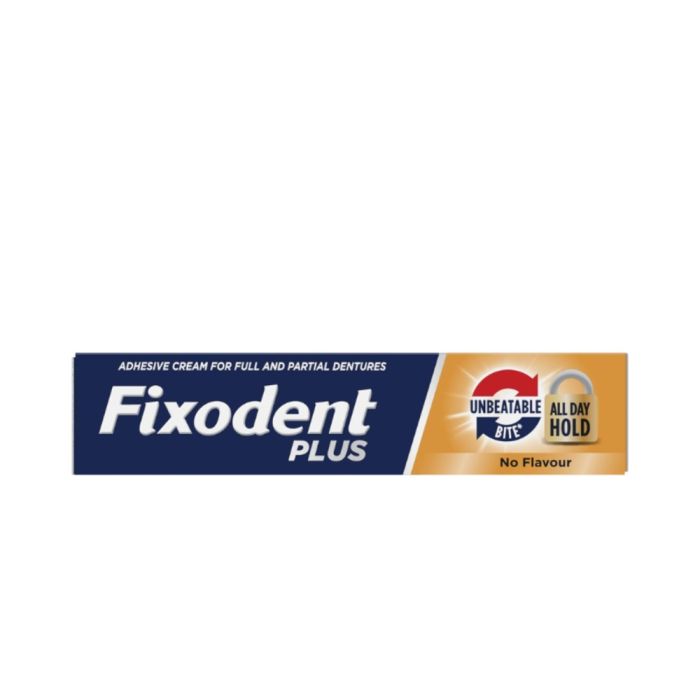 Fixodent Plus Unbeatable Bite Flavour Free 40g