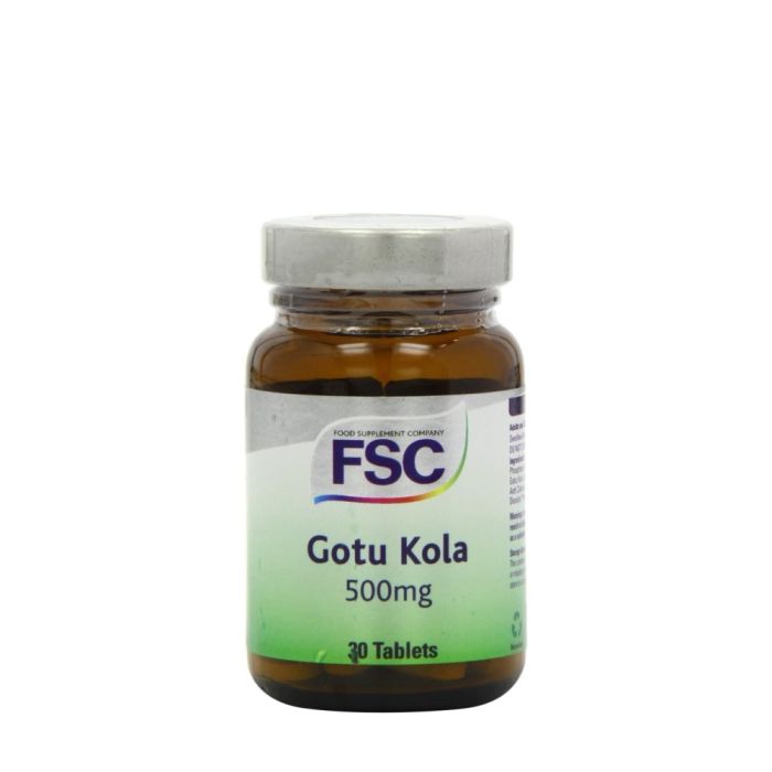 FSC Gotu Kola 500mg 30 Tablets