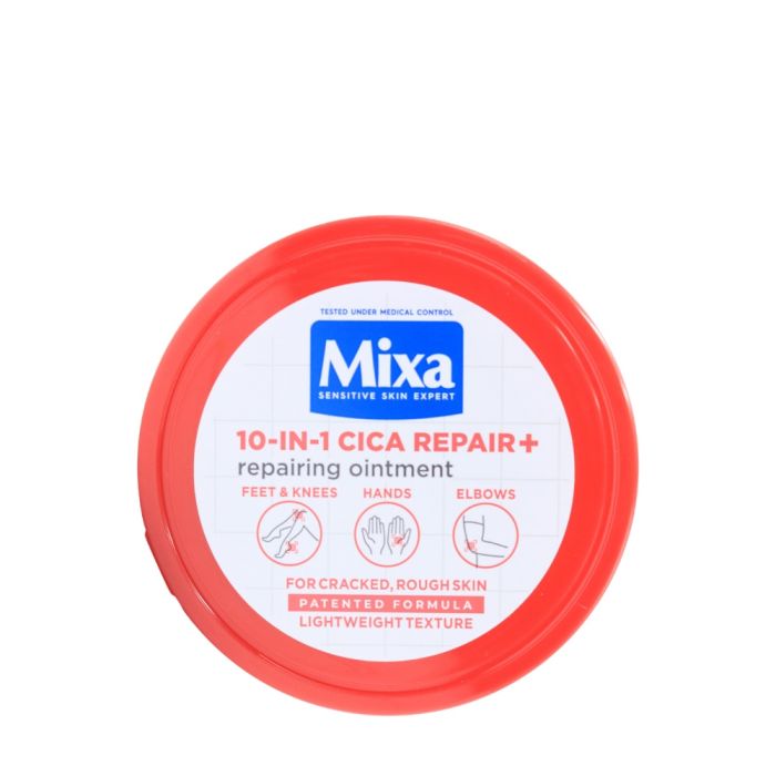 Mixa 10-in-1 Cica Repair+ Ointment Balm for Cracked & Rough Skin 150ml