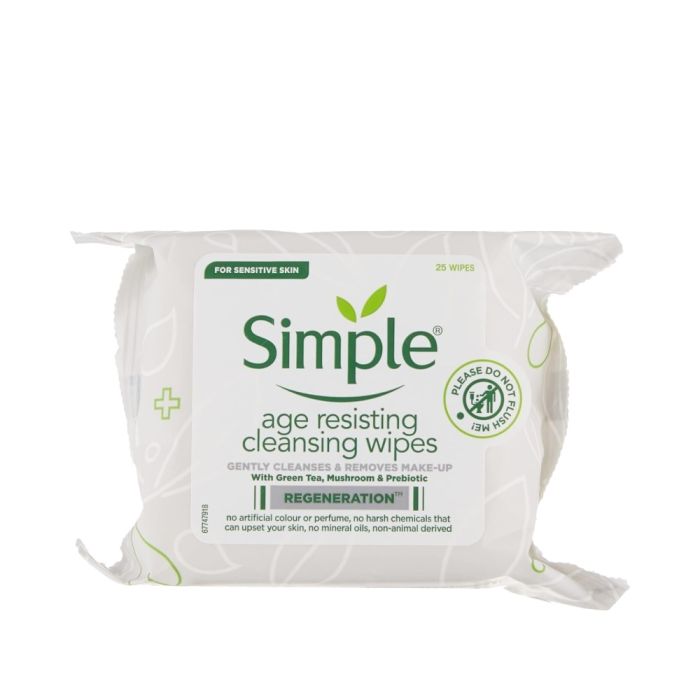 Simple Regeneration Age-Resisting Wipes 25 Pieces