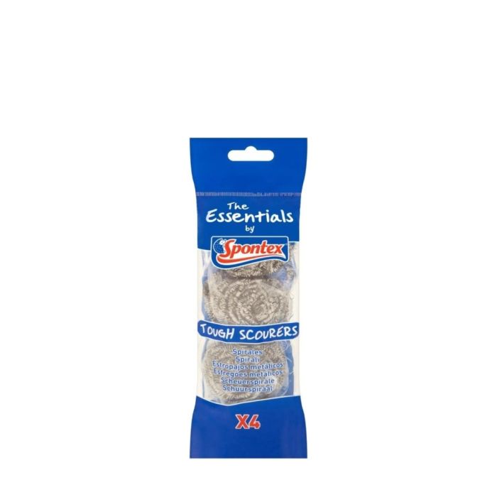 Spontex Essentials Tough Scourer 4 PK